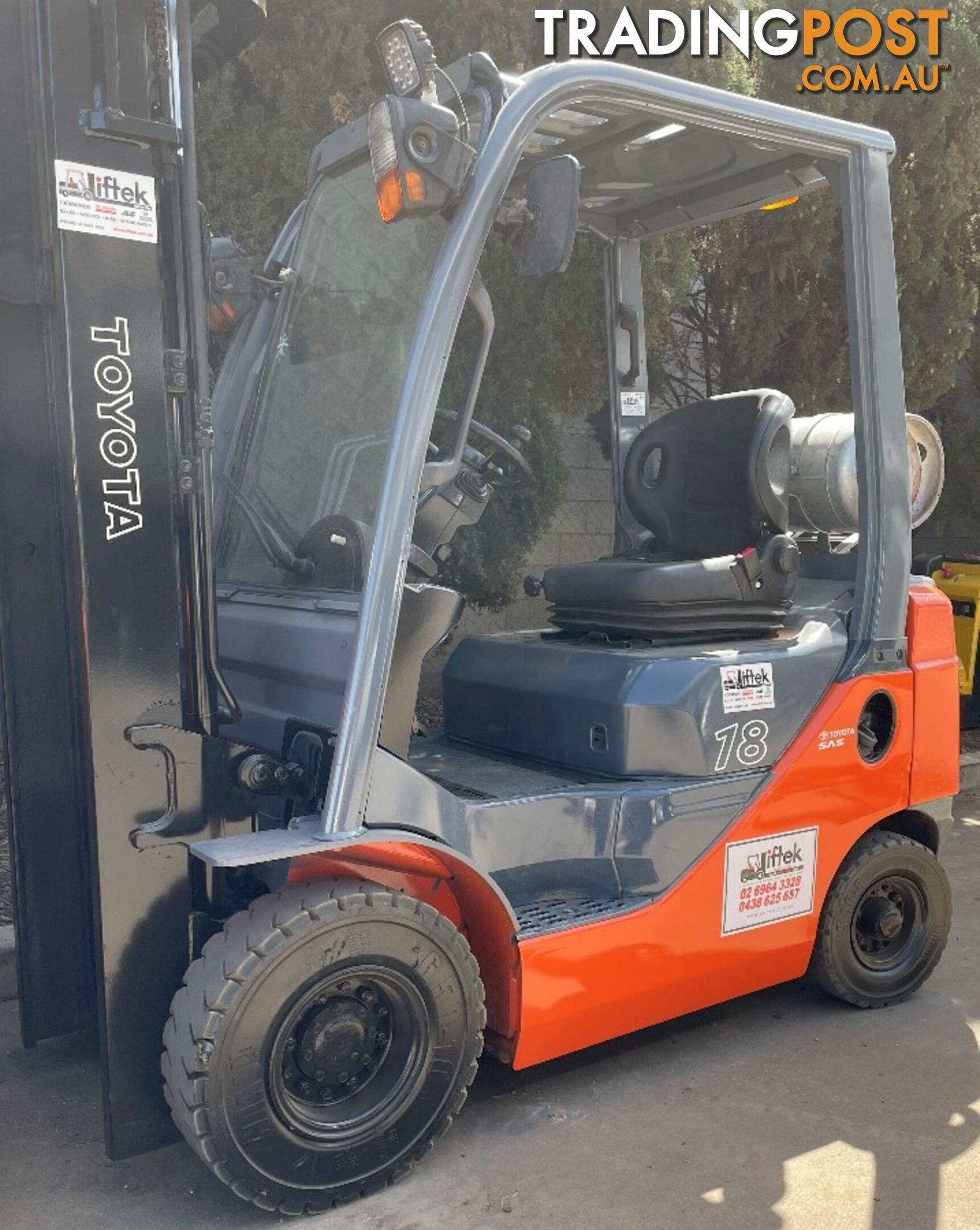 Used Toyota 1.8TON Forklift For Sale