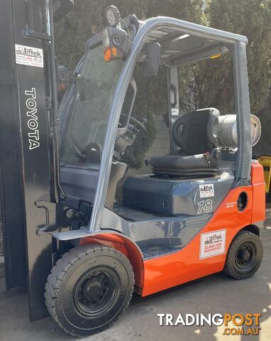 Used Toyota 1.8TON Forklift For Sale