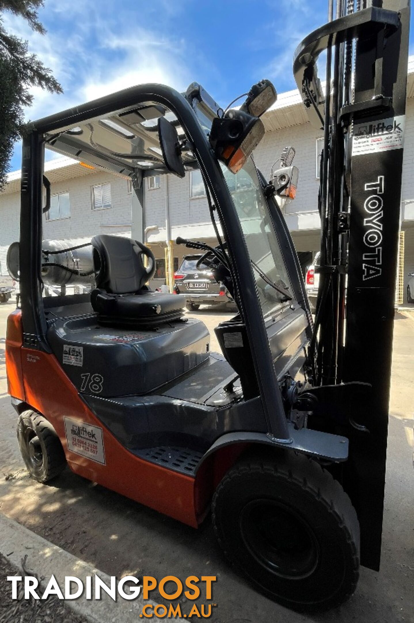 Used Toyota 1.8TON Forklift For Sale