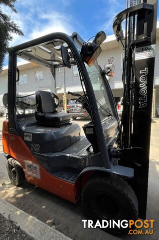 Used Toyota 1.8TON Forklift For Sale