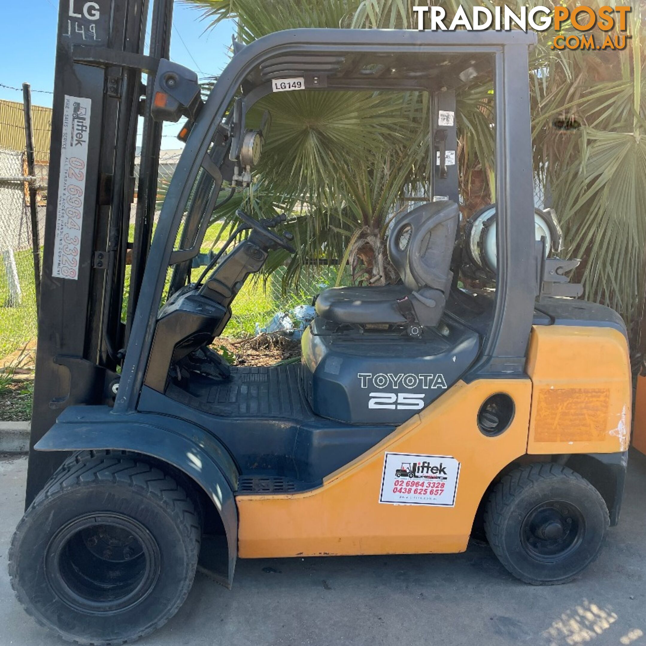 Used 2.5TON Toyota Forklift For Sale