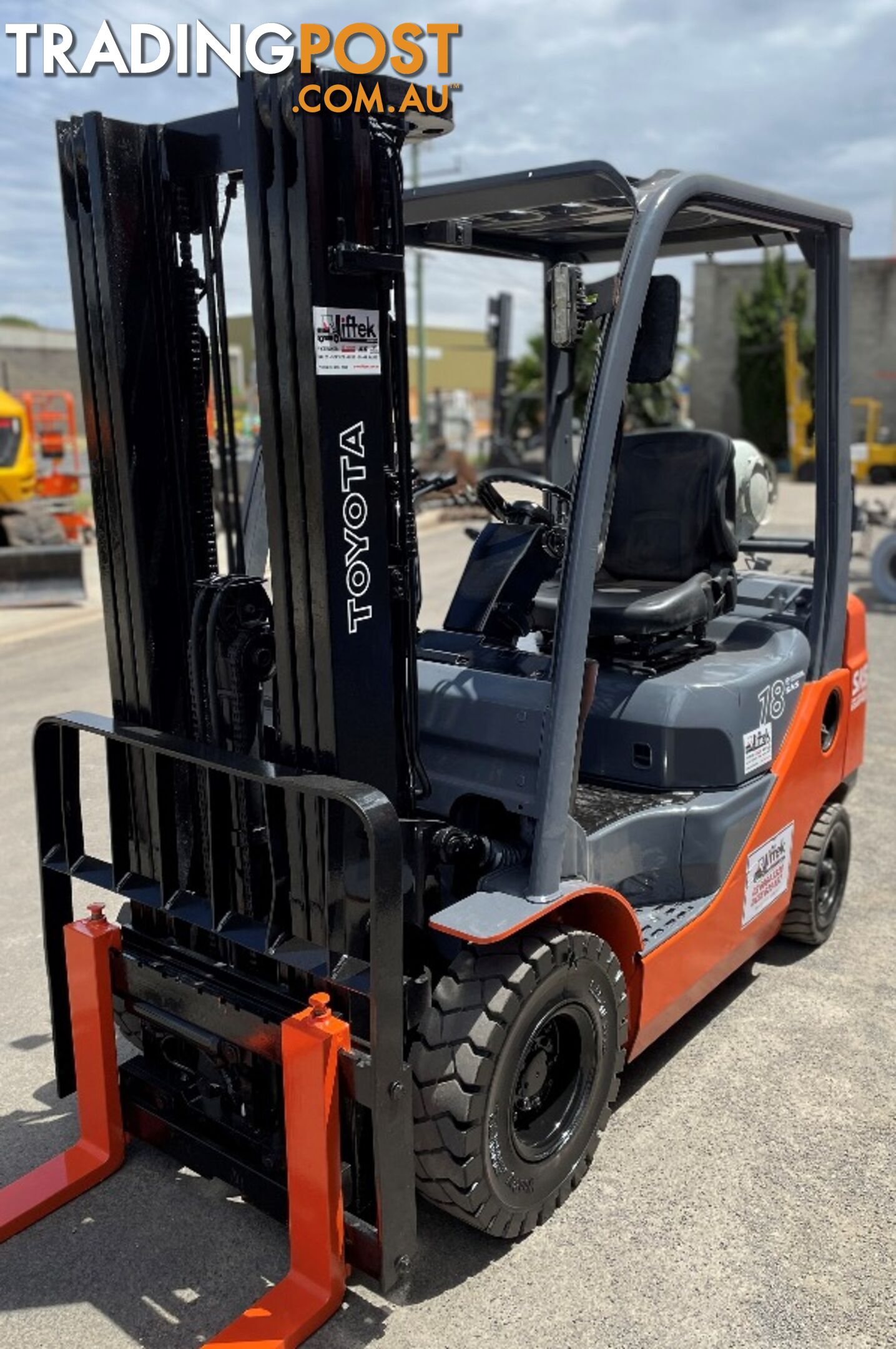 Used Toyota 1.8TON Forklift For Sale