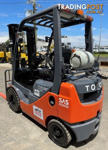 Used Toyota 1.8TON Forklift For Sale