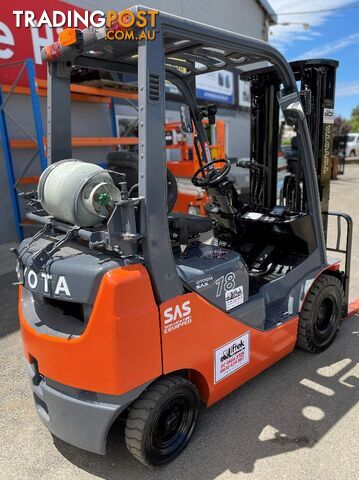 Used Toyota 1.8TON Forklift For Sale