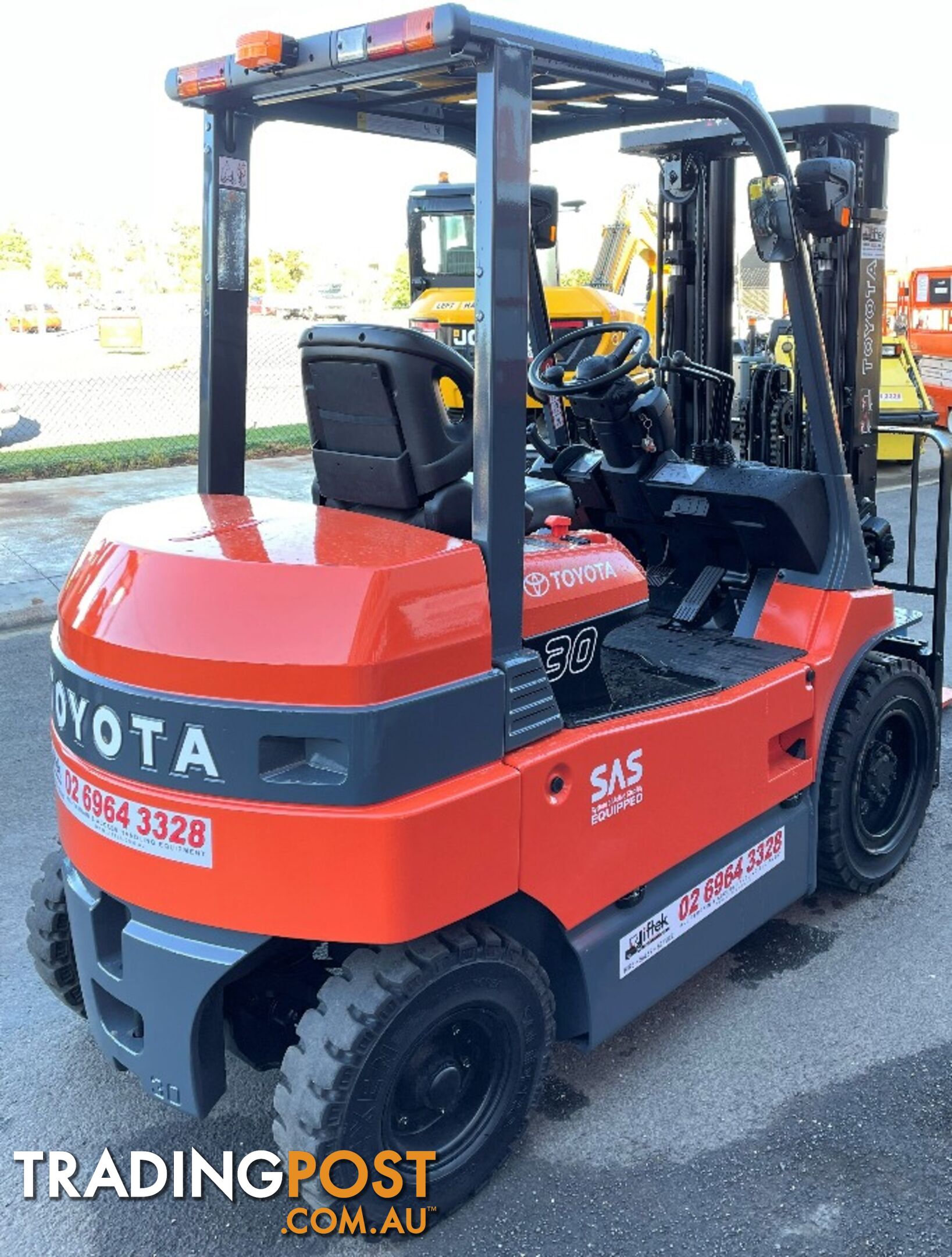 Used Toyota 3.0TON Electric Forklift For Sale