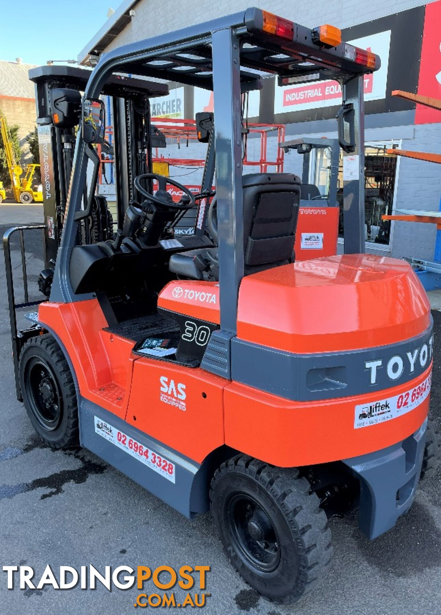 Used Toyota 3.0TON Electric Forklift For Sale