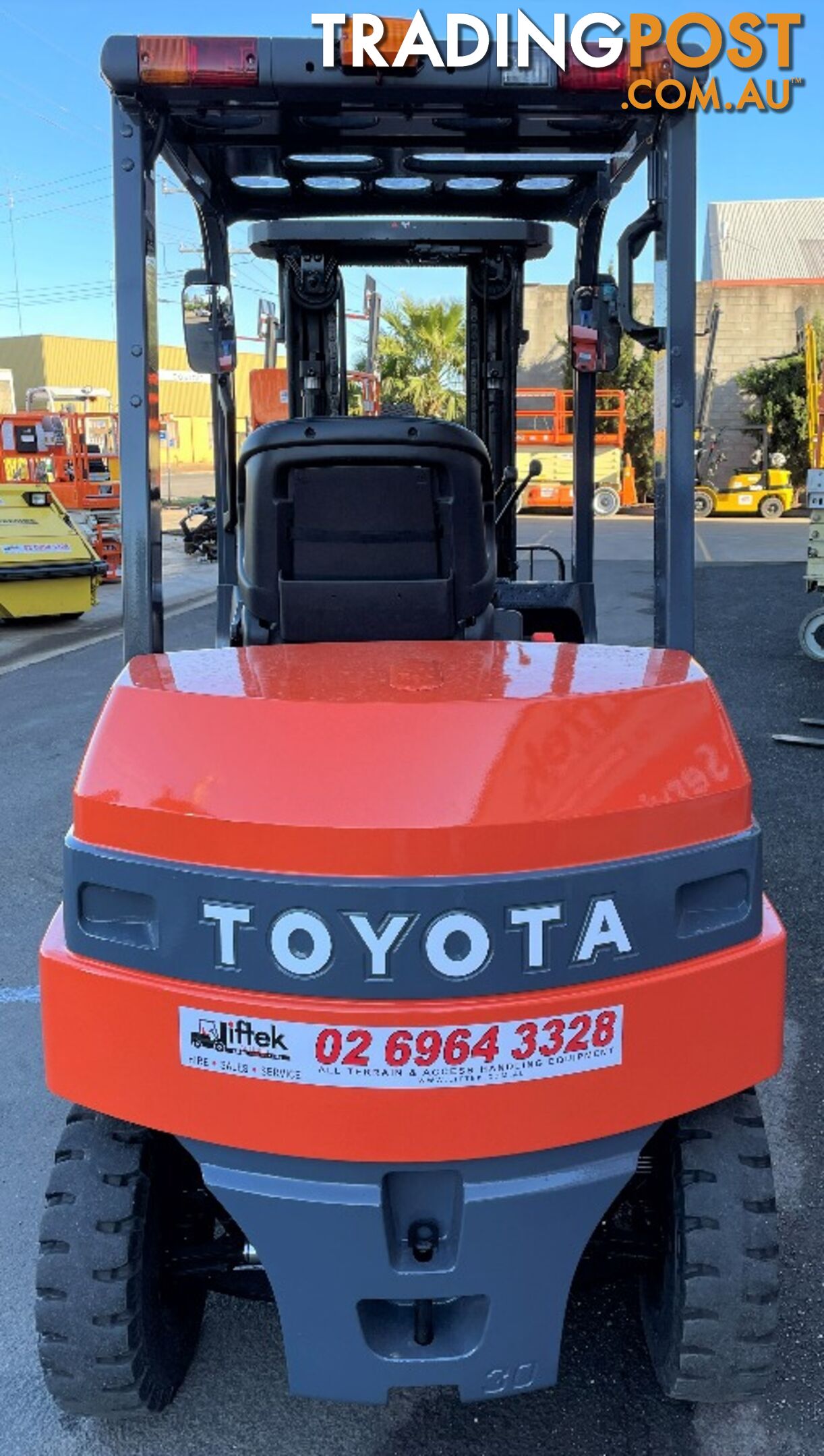 Used Toyota 3.0TON Electric Forklift For Sale