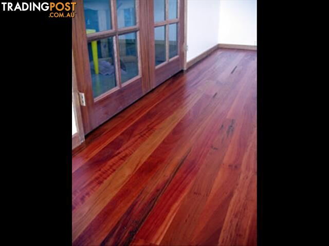 Red Ironbark Flooring Standard Grade 85x12mm Solid Timber Overlay