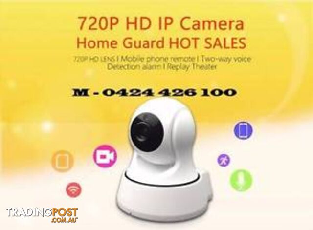Wifi IP Baby Camera Home Security Surveillance CCTV night vision