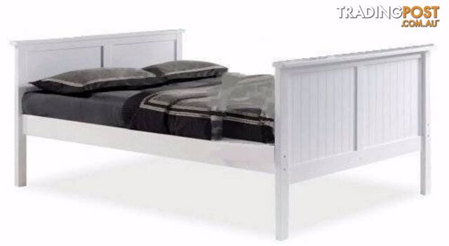 uesd double bed frame with mattress