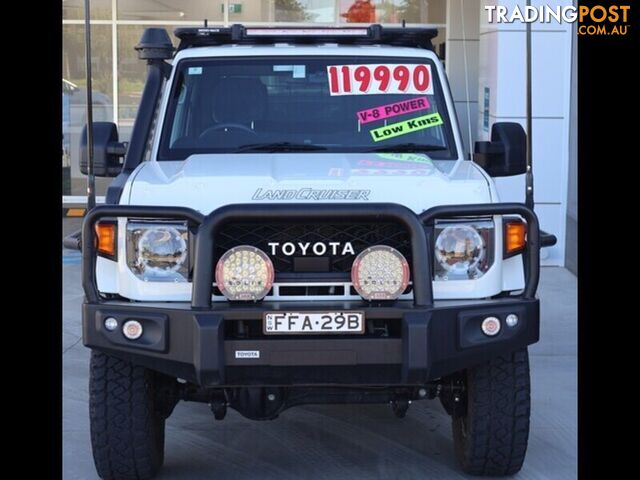 2023 TOYOTA LANDCRUISER 70 SERIES  VDJL79R DOUBLE CCHAS