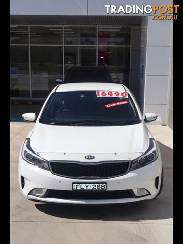 2016 KIA CERATO  YD MY17 4D SEDAN