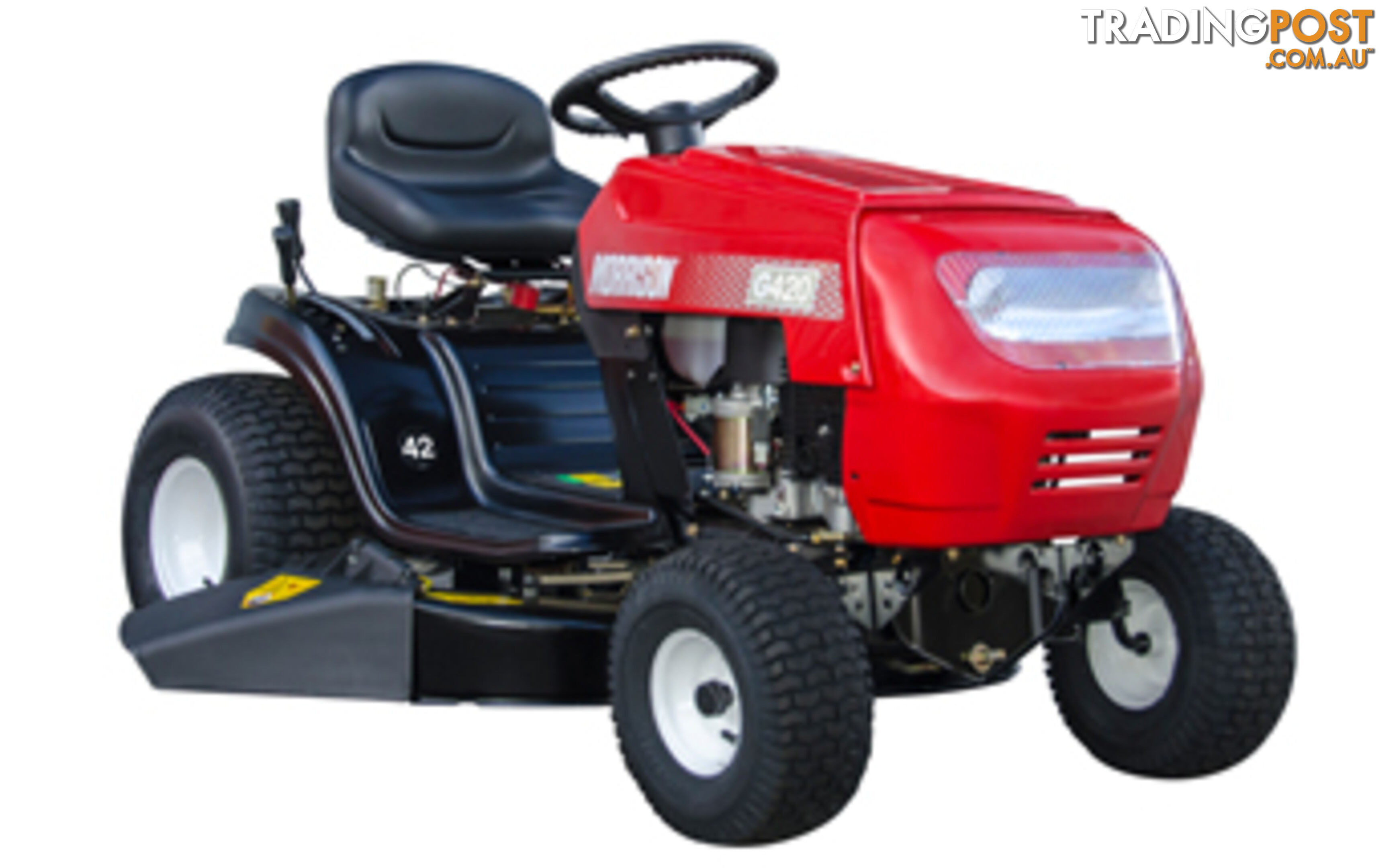 Morrison G420 Ride on mower, by Masport