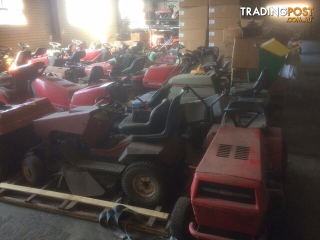 Ride on mower parts - Hundreds of "as-is" ride on mowers