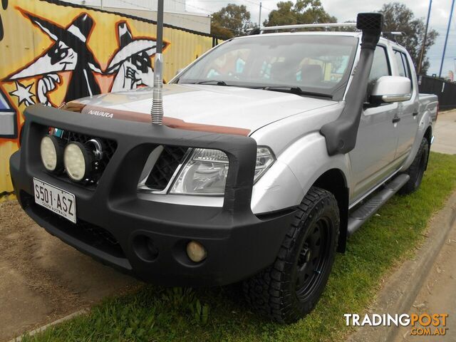 2012 NISSAN NAVARA ST (4X4) D40 MY12 DUAL CAB PICK-UP