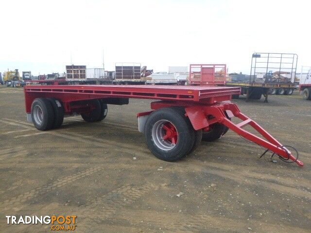 Wese Western Dog Flat top Trailer