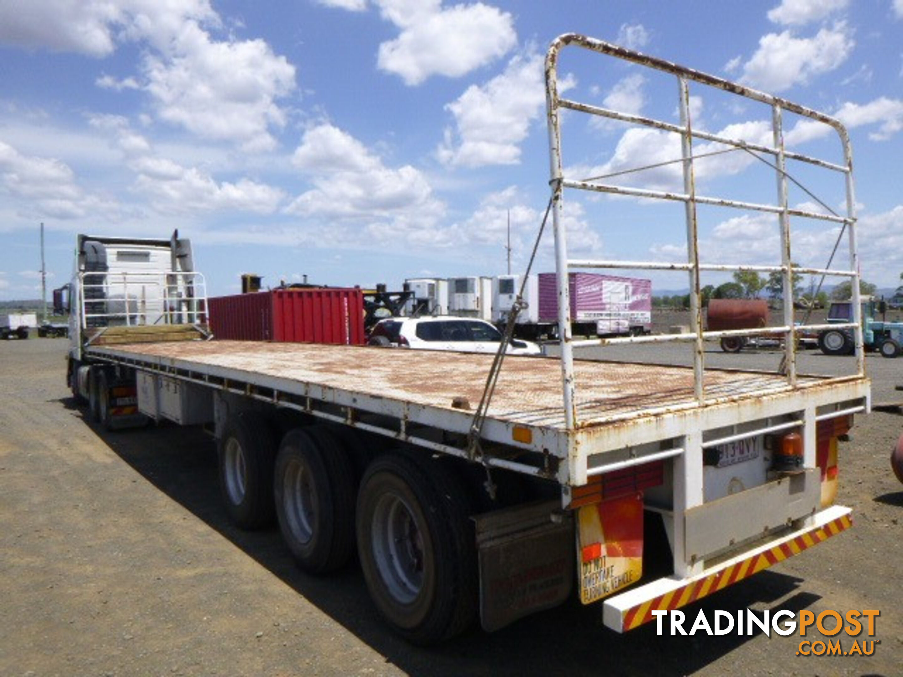 Barker Semi Flat top Trailer