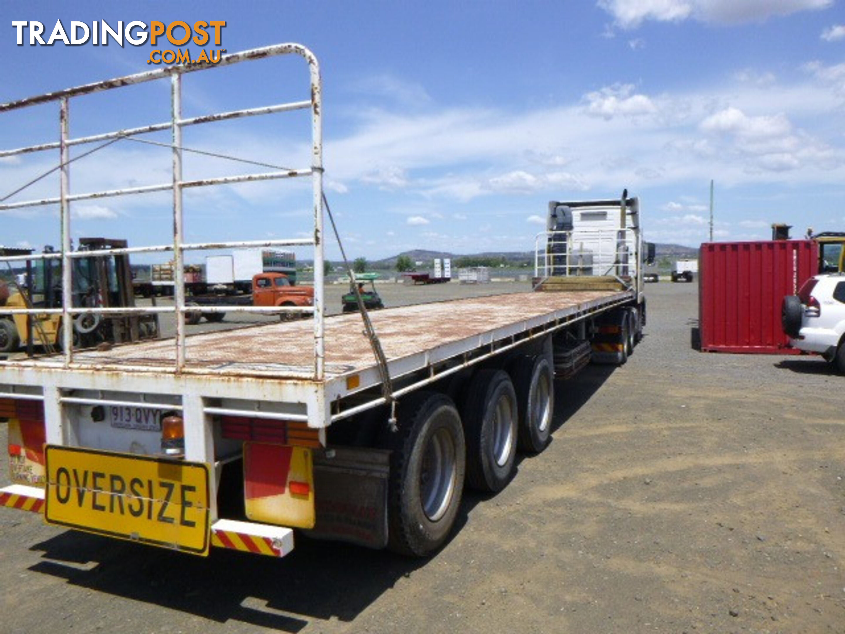 Barker Semi Flat top Trailer