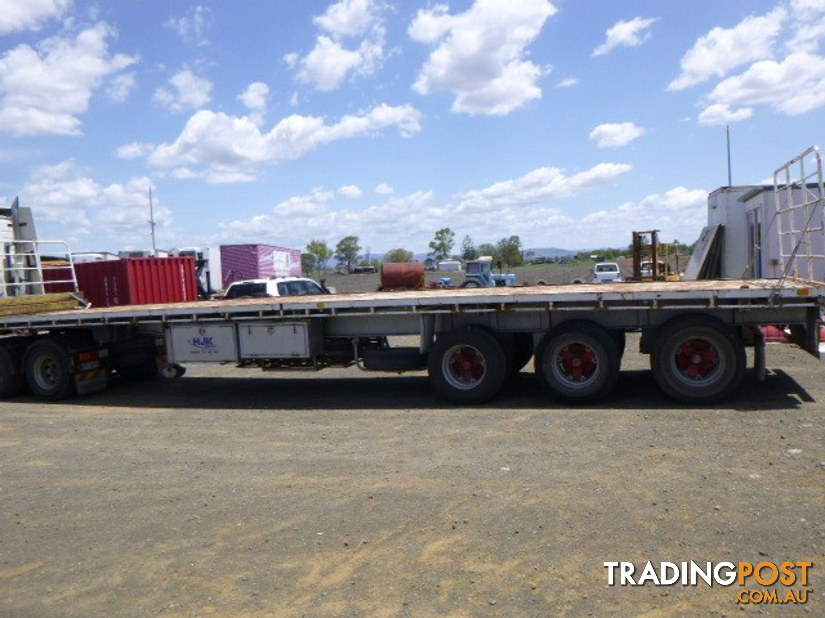 Barker Semi Flat top Trailer