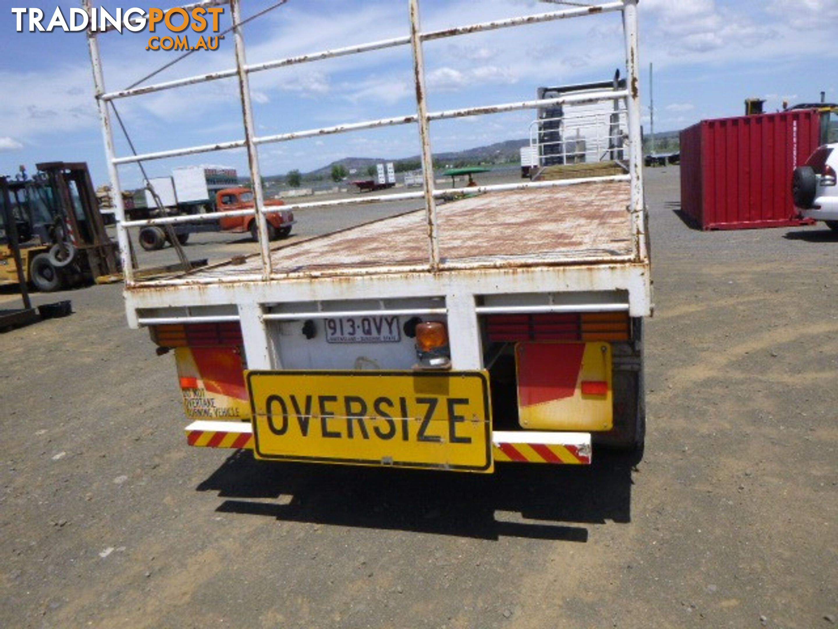 Barker Semi Flat top Trailer