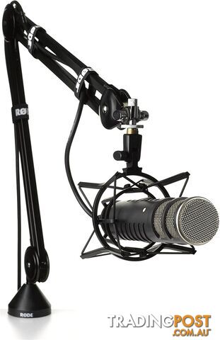 R0DE Swivel Mount Studio Microphone Boom Arm, PSA 1. NB: Slightly Damaged B