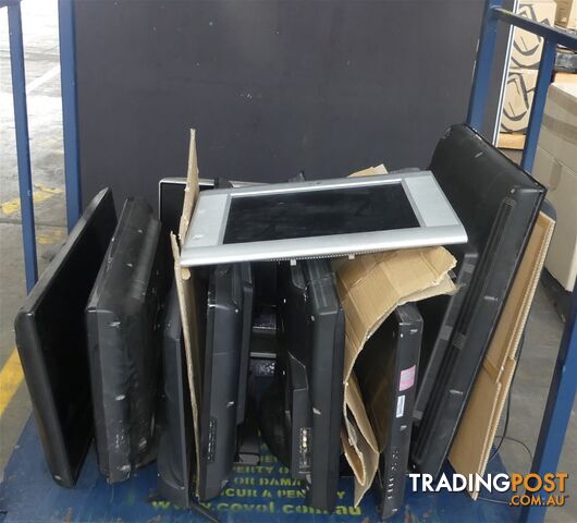 Pallet Of Assorted Brand TV Approx 10 Includes