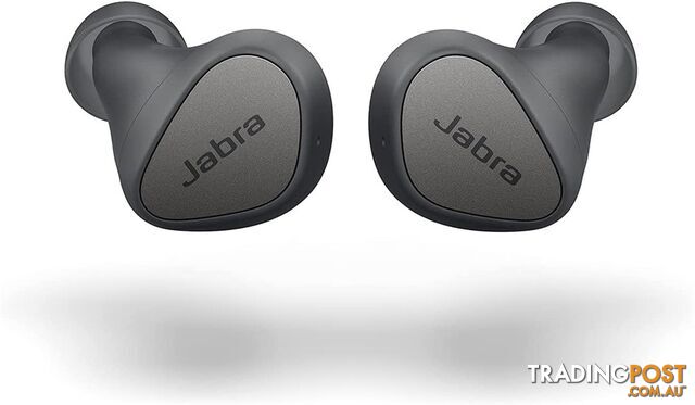 JABRA Elite 3 In Ear Wireless Bluetooth Earbuds, Dark Grey. NB: Minor use,