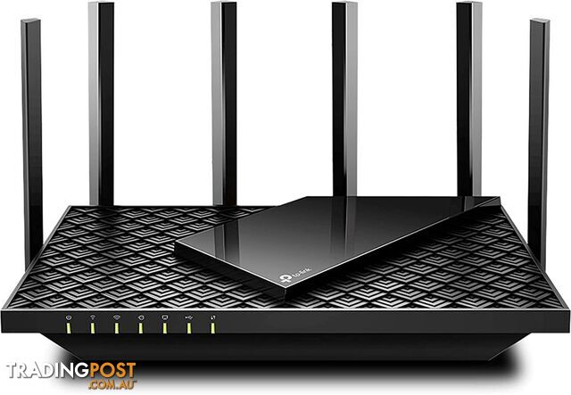 TP-LINK Dual Band 6 Stream Gigabit Wi-Fi 6 Router, AX5400. NB: Minor use. T