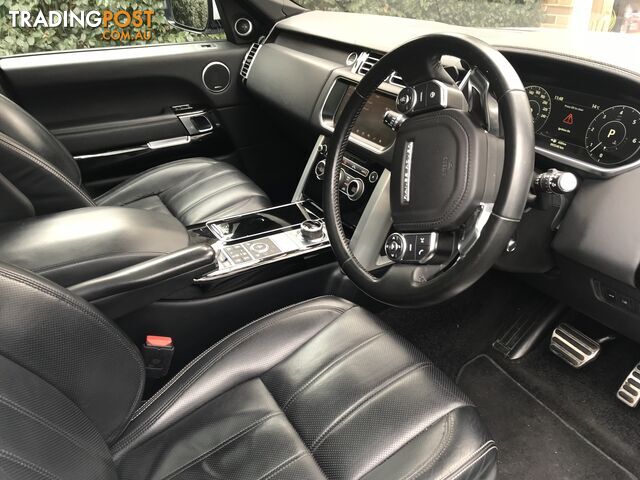 2017 Land Rover Range Rover L405 SDV8 SE SUV Automatic