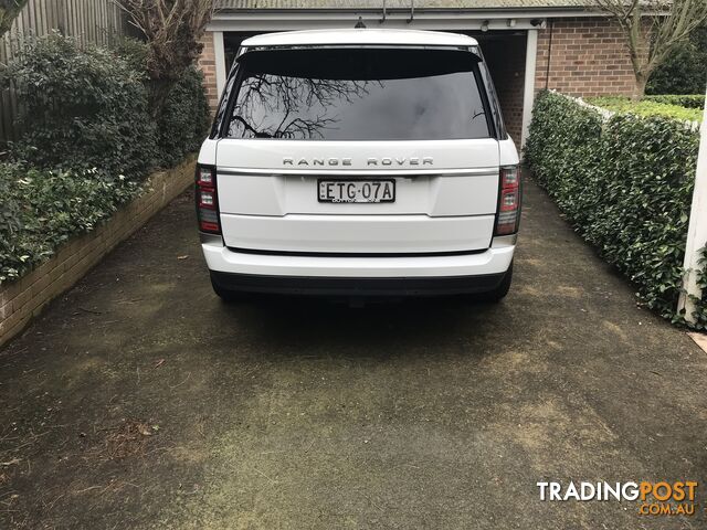 2017 Land Rover Range Rover L405 SDV8 SE SUV Automatic