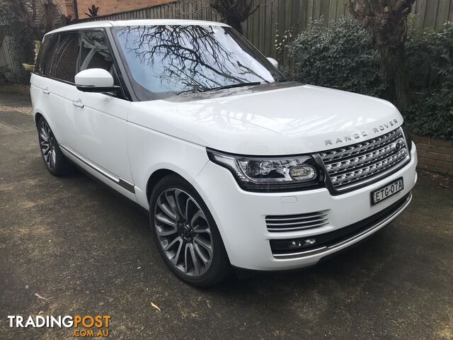 2017 Land Rover Range Rover L405 SDV8 SE SUV Automatic