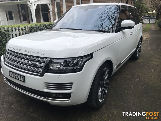 2017 Land Rover Range Rover L405 SDV8 SE SUV Automatic