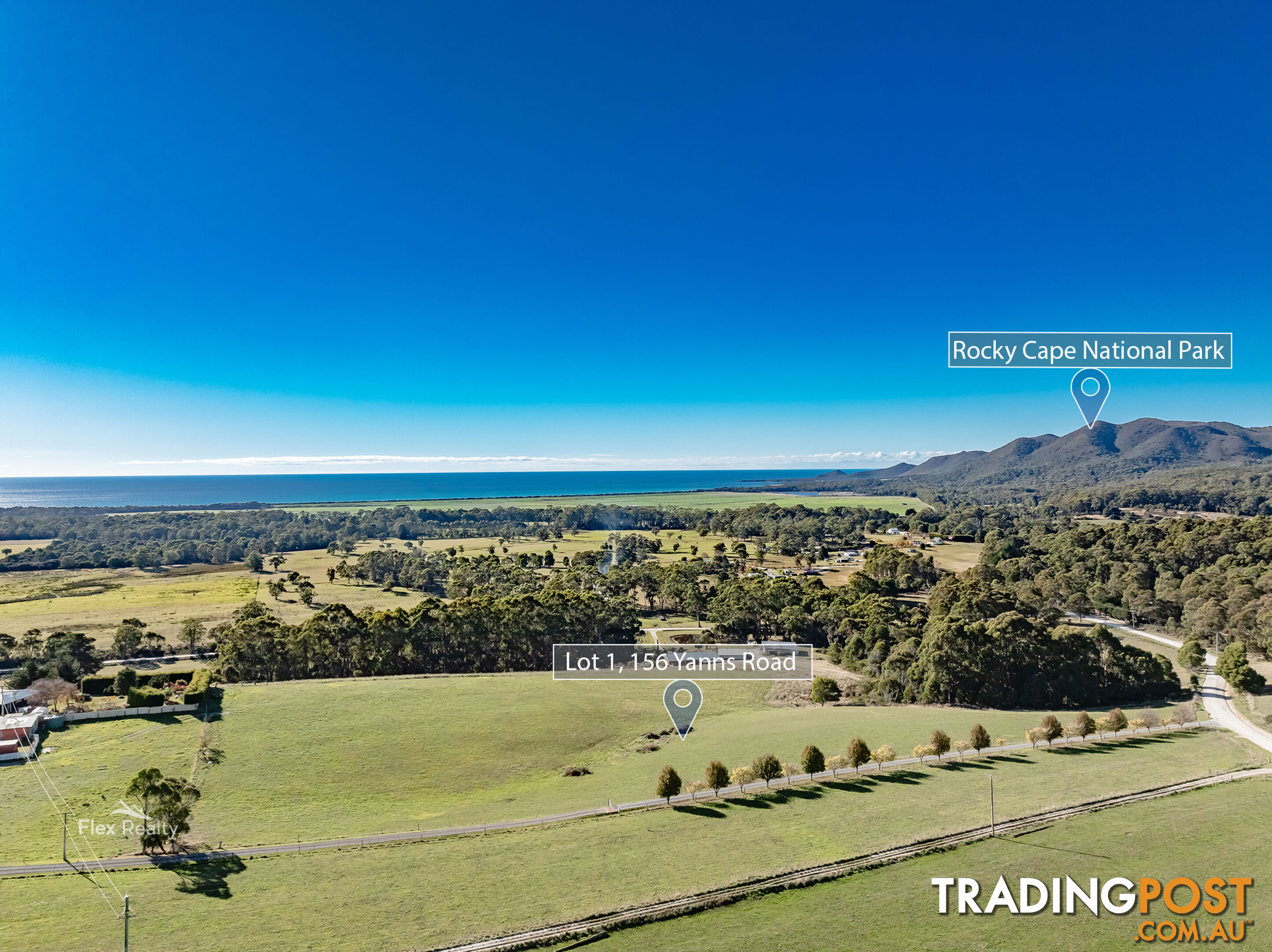 Lot 1 156 Yanns Road ROCKY CAPE TAS 7321