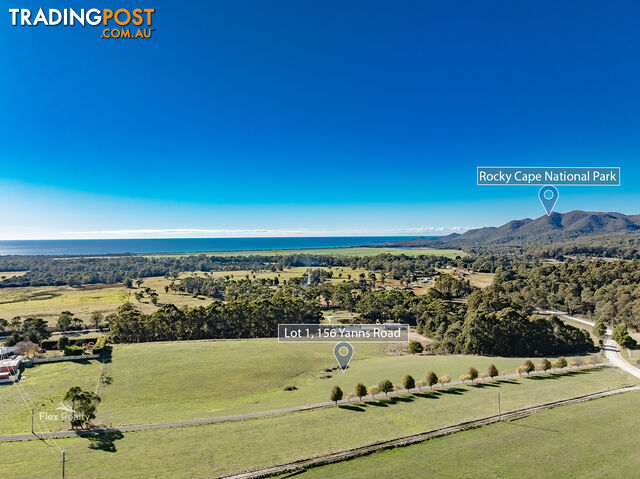 Lot 1 156 Yanns Road ROCKY CAPE TAS 7321