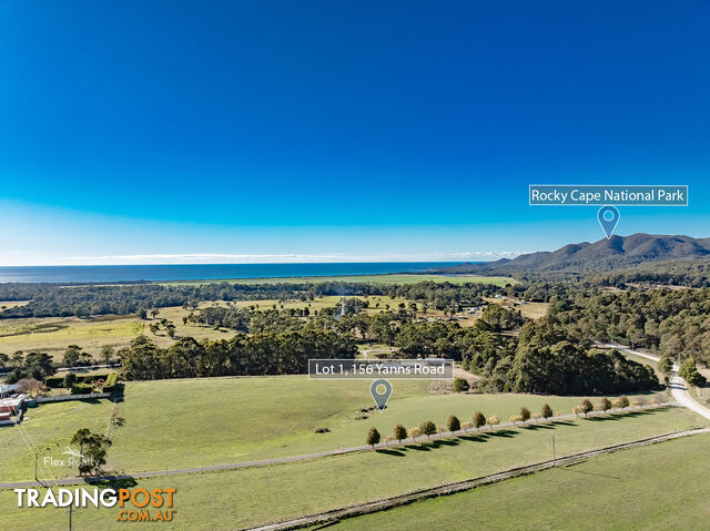 Lot 1 156 Yanns Road ROCKY CAPE TAS 7321