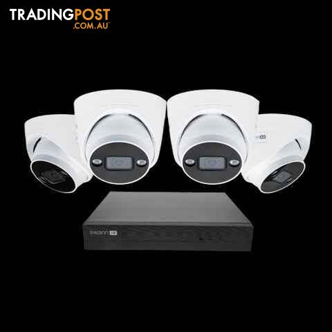 AdvancedX Wired 4K NVR Security System with 24/7 Recording| SWNVK-8A