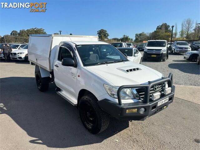 2014 TOYOTA HILUX SR KUN26RMY14 CAB CHASSIS