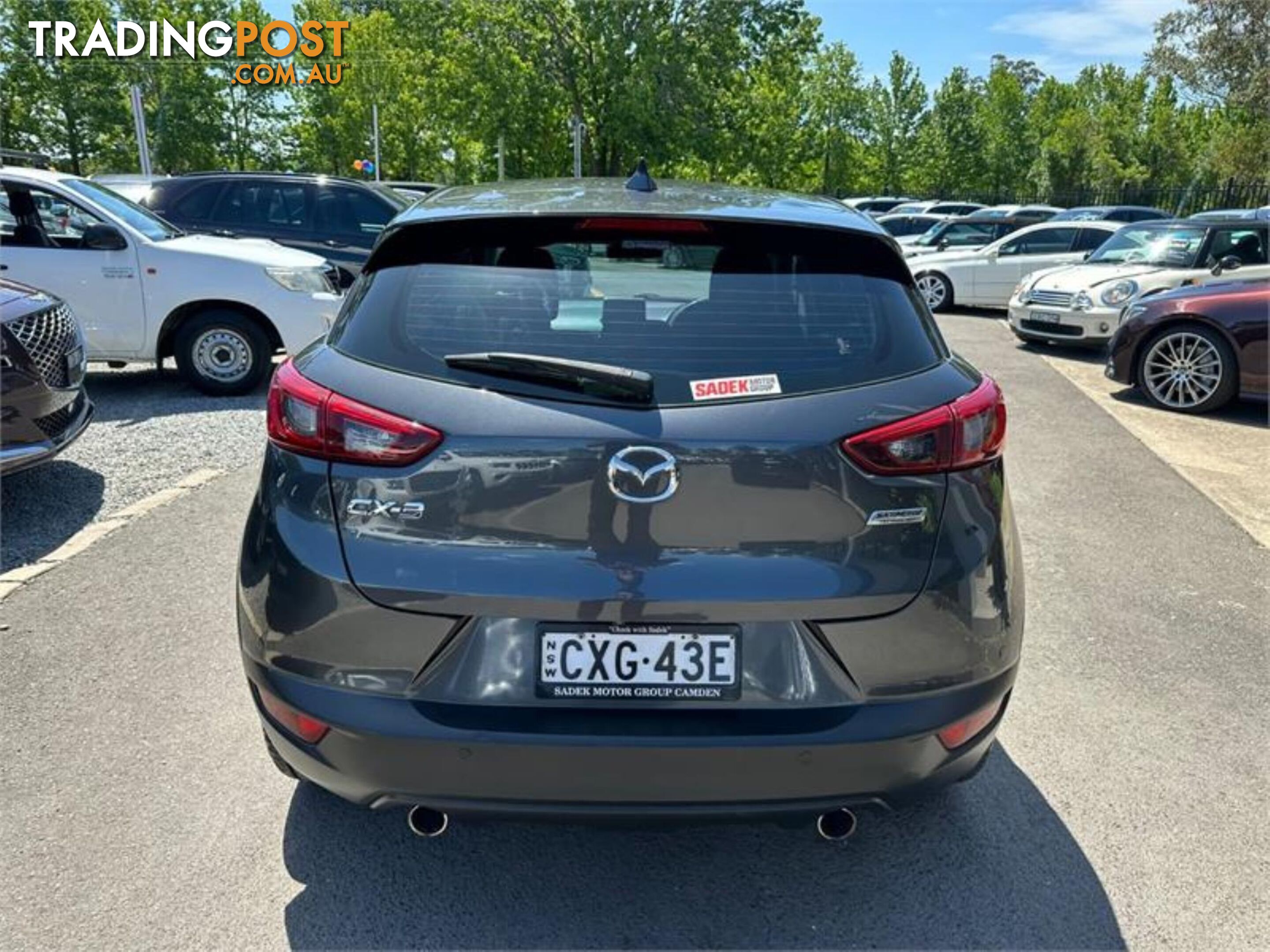 2015 MAZDA CX-3 MAXX DK2W7A WAGON