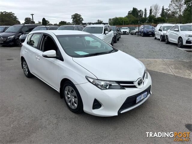 2012 TOYOTA COROLLA ASCENT ZRE182R HATCHBACK