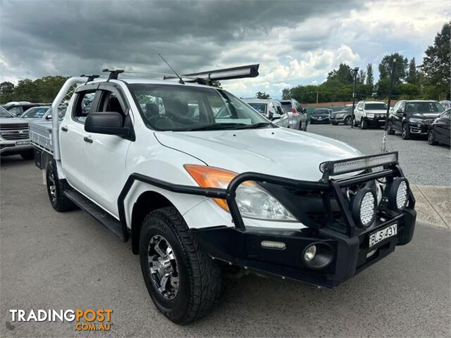 2014 MAZDA BT-50 XT UP0YF1 CAB CHASSIS