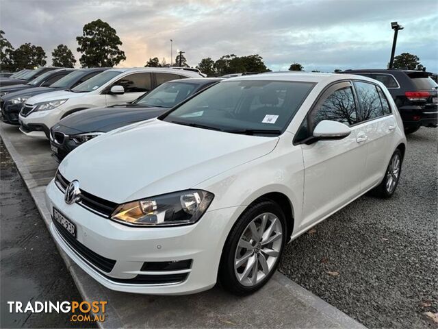 2017 VOLKSWAGEN GOLF 110TSIHIGHLINE VIIMY17 HATCHBACK