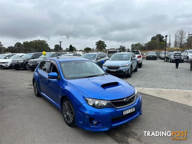 2011 SUBARU IMPREZA WRX G3MY11 HATCHBACK