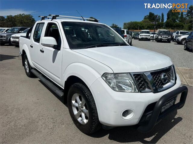 2014 NISSAN NAVARA ST D40S6MY12 UTILITY