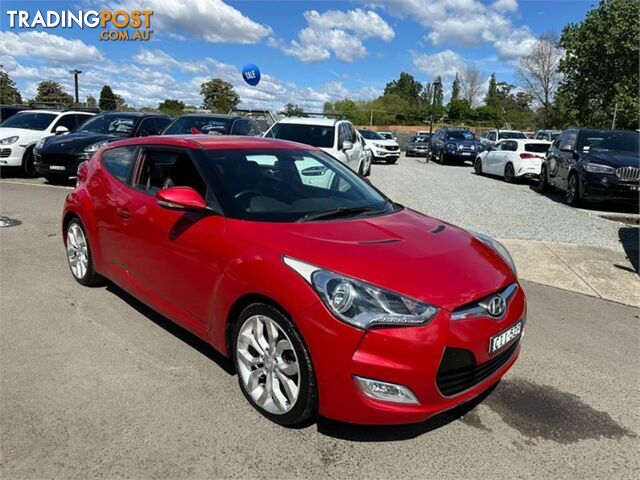 2012 HYUNDAI VELOSTER  FS HATCHBACK