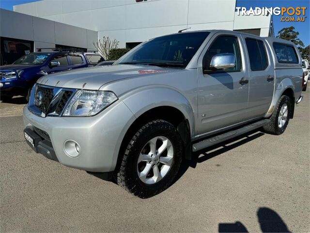 2012 NISSAN NAVARA ST X550 D40S5MY12 UTILITY