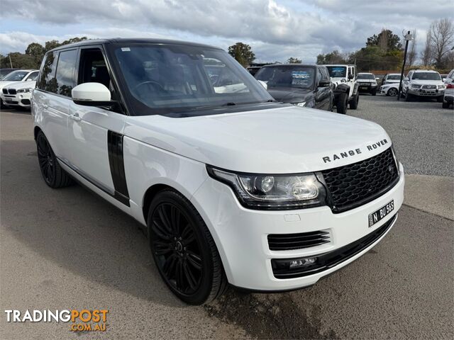 2015 LANDROVER RANGEROVER SDV8VOGUE L40515,5MY WAGON