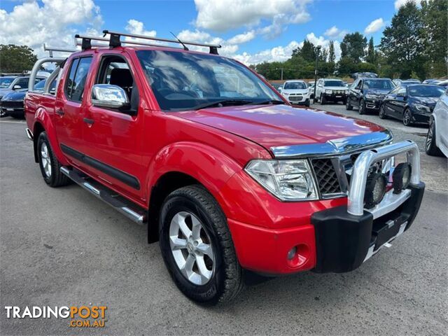 2008 NISSAN NAVARA ST X D40 UTILITY