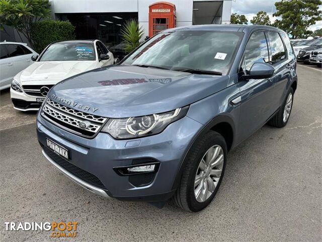 2018 LANDROVER DISCOVERYSPORT TD4132KWHSE L55018MY WAGON