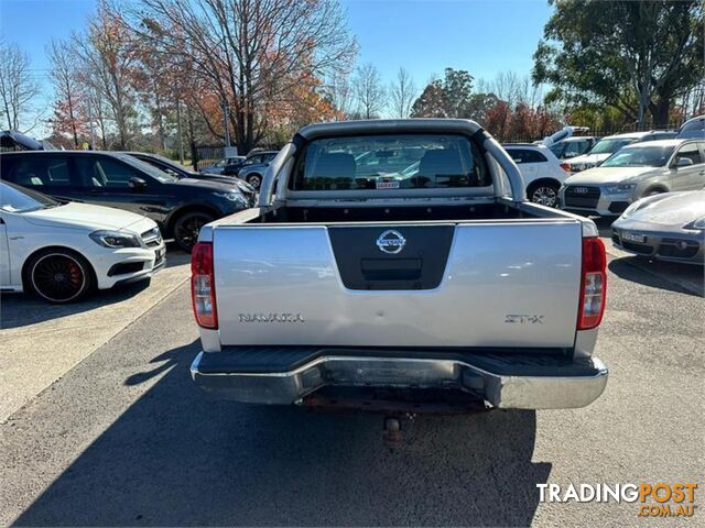 2007 NISSAN NAVARA ST X D40 UTILITY