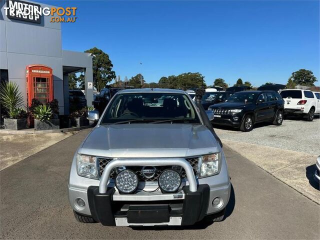 2007 NISSAN NAVARA ST X D40 UTILITY